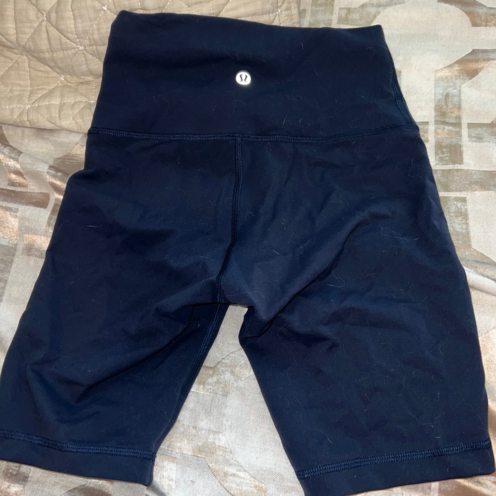 Lululemon Biker shorts- Navy